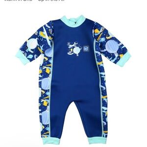 Splash About Warm In One Toddler Wetsuit Swim Class Beach XL 12-24m